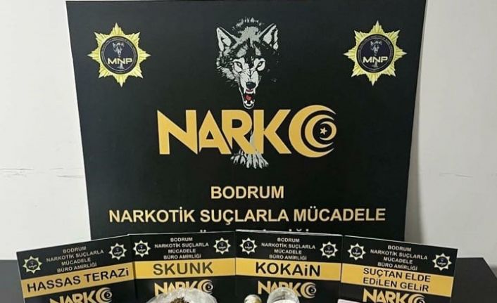 Avrupa’dan Bodrum’a uyuşturucu sevkiyatına darbe: 9 gözaltı