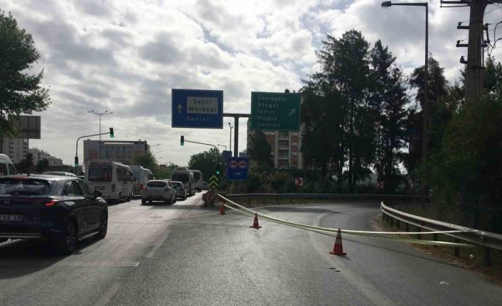 Aydın-İzmir Otoyolu trafiğe kapatıldı