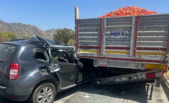 Aydın-İzmir otoyolunda kaza: 1 yaralı