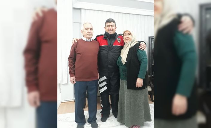 Aydın’da görev yapan yunus polisi kalbine yenik düştü