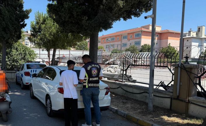 Bahçelievler’de motosikleti ile akrobatik hareketler yapan sürücüye ceza