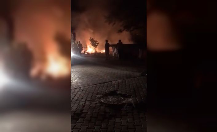 Bakacakkadı yangın paniği