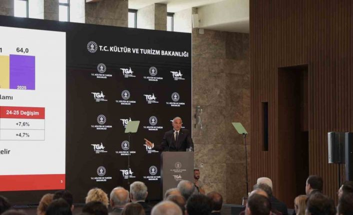 Bakan Ersoy: ‘‘2025 ilk 6 ayında 25,8 milyar dolar turizm geliri elde edildi’’