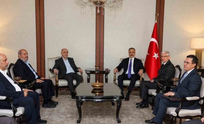 Bakan Fidan, Hamas heyeti ile bir araya geldi