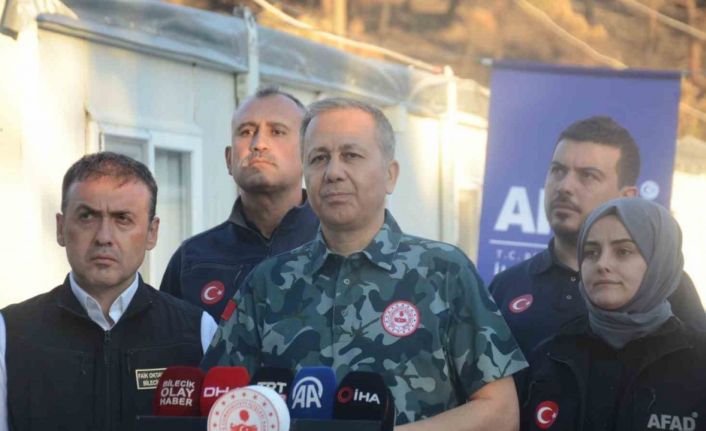 Bakan Yerlikaya: "Bilecik’te 360 hektar tarım alanının zarar gördüğünü tespit ettik"