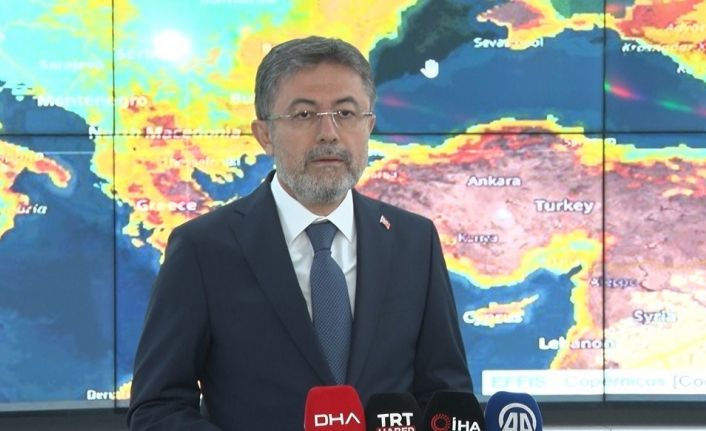 Bakan Yumaklı: "4 ilimizdeki 5 yangın kontrol altına alındı"