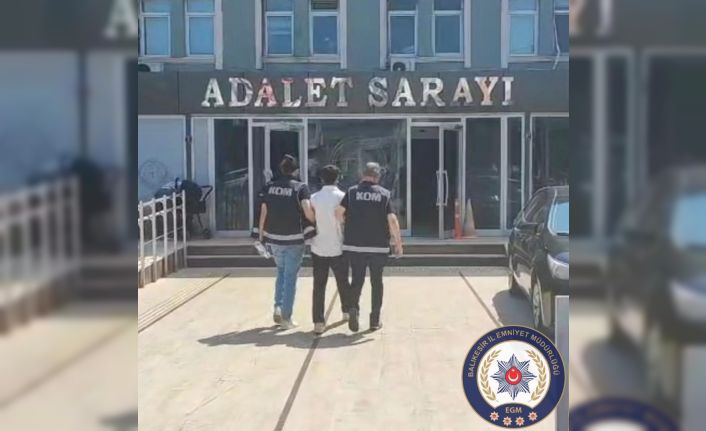 Balıkesir’de FETÖ hükümlüsü yakalandı