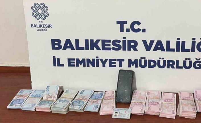 Bandırma’da polis kılığında 1 milyonluk dolandırıcılığa suçüstü