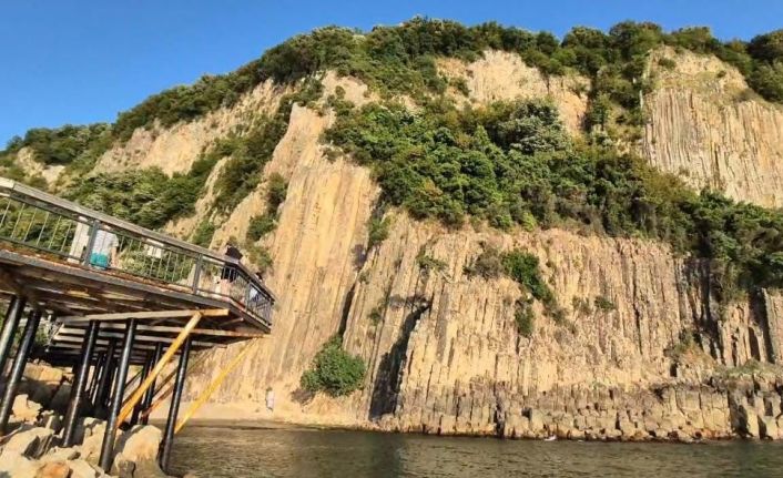 Bartın’daki plajlarda hafta sonu yoğunluk yaşandı