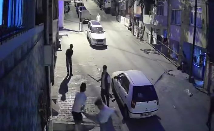 Başakşehir’de taşlı-sopalı kavga: O anlar kamerada