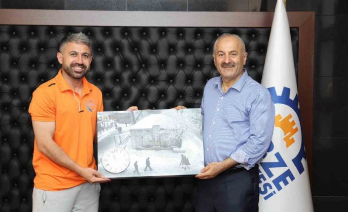 Başarılı karatecilerden Başkan Büyükgöz’e ziyaret