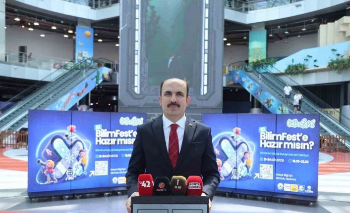 Başkan Altay tüm Türkiye’yi 10. Konya Bilim Festivali’ne davet etti