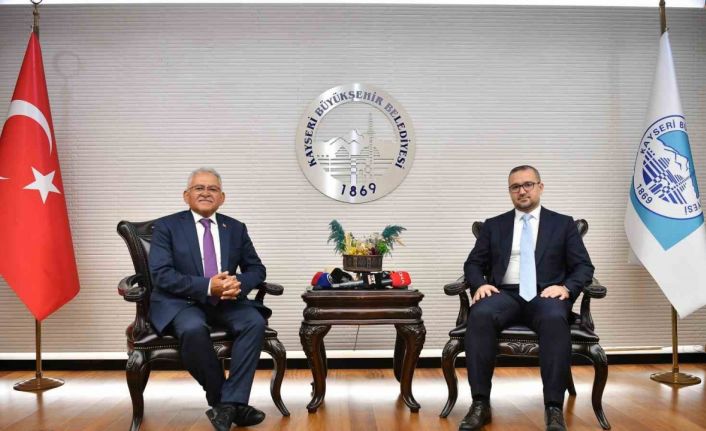 Başkan Büyükkılıç, Merkez Bankası Karahan’ı makamında ağırladı