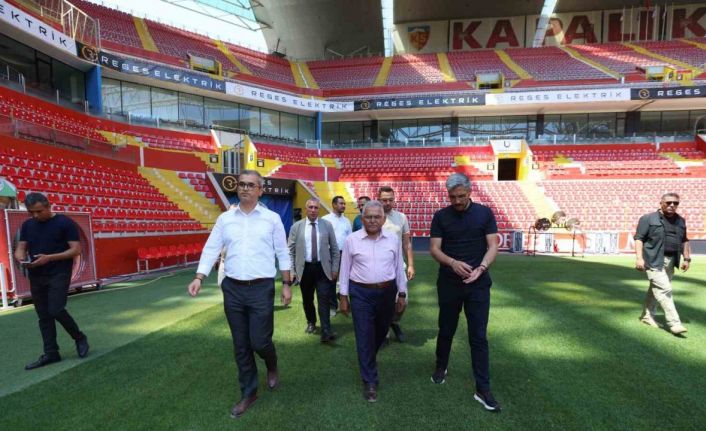 Başkan Büyükkılıç: "RHG Enertürk Enerji Stadyumu, 2025-2026 sezonuna hazır"