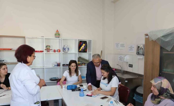 Başkan Büyükkılıç’tan büyükşehirin hizmet birimlerine ziyaret