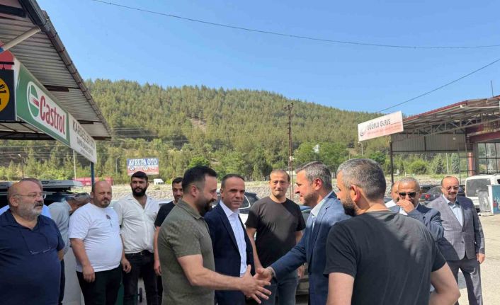 Başkan Çetinkaya sanayi esnafı ile bir araya geldi