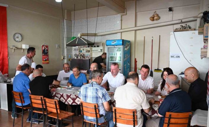 Başkan Karabatı’dan esnaf buluşmalarında ilk adım