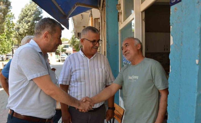 Başkan Künkcü, Germencik esnafıyla bir araya geldi