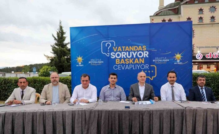 Başkan Özlü, halk buluşmalarına devam ediyor