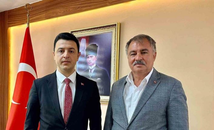 Başkan Pütün’den Kaymakam Cihangir’e hayırlı olsun ziyareti