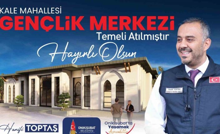 Başkan Toptaş’ın gençliğe yatırımı, ’Kale Gençlik Merkezi’nin temeli atıldı