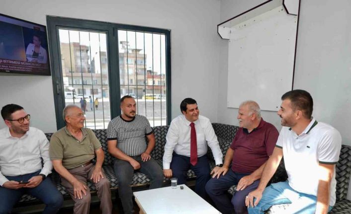 Başkan Yılmaz’dan taksici esnafına ziyaret