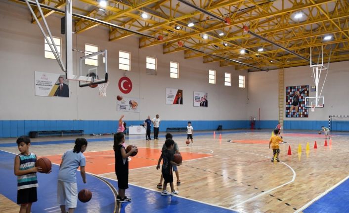 Basketbol kursuna yoğun ilgi