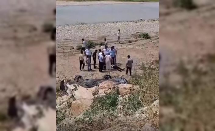 Batman’da otomobil şarampole yuvarlandı: 1 yaralı