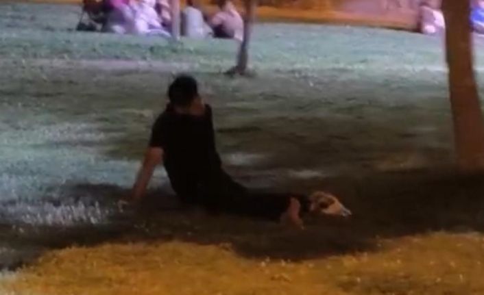 Batman’da uyuşturucunun etkisindeki gençler sokakta baygın halde görüntülendi