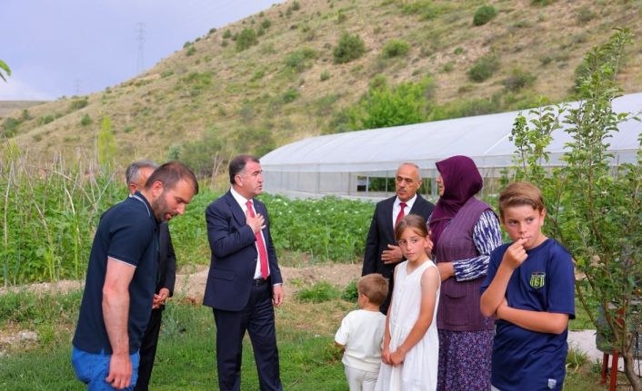 Bayburt’ta şehit ve gazi aileleri ziyaret edildi