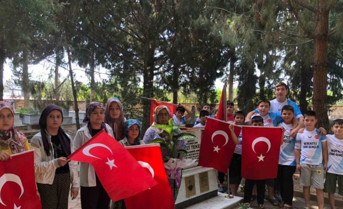 Bereketli Kur’an Kursu öğrencilerinden anlamlı ziyaret