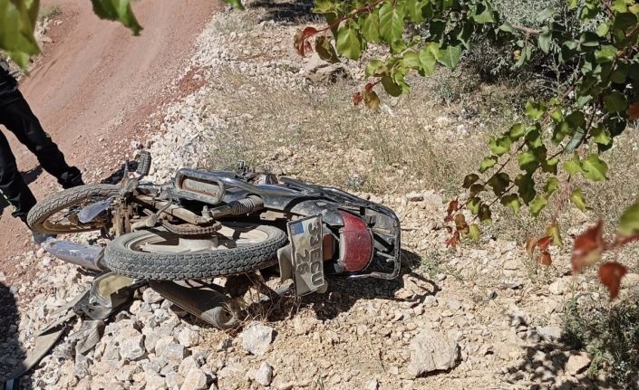 Beton mikser ile motosiklet çarpıştı: 1 kişi yaralandı