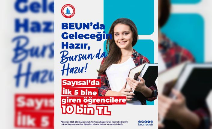 BEUN’da Başarı Bursuyla Öğrencilere Büyük Destek