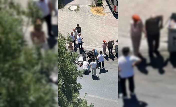 Beylikdüzü’nde feci kaza: Süratle gelen otomobil yayaya çarpıp kaçtı