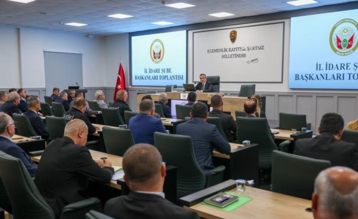 Bilecik’te ‘İl İdare Şube Başkanları Toplantısı’ yapıldı