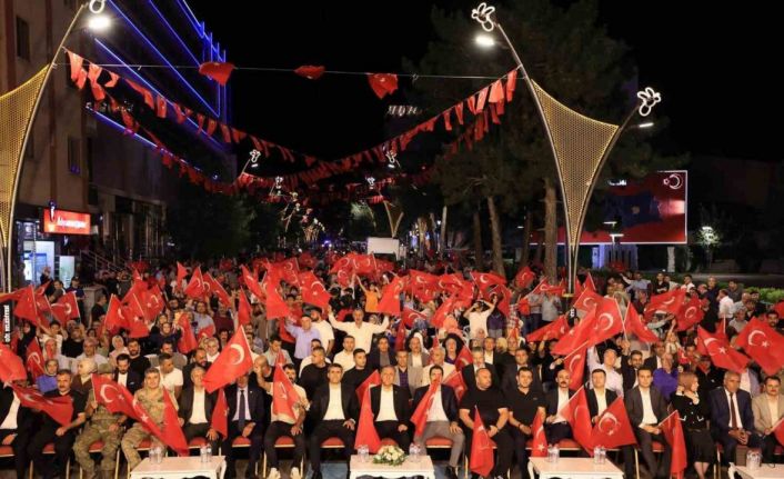 Bingöl’de 15 Temmuz Demokrasi ve Milli Birlik Günü