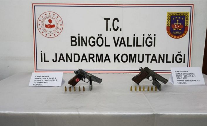 Bingöl’de ruhsatsız silah operasyonu