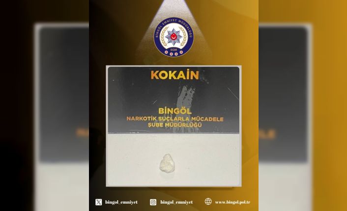 Bingöl’de uyuşturucu madde ele geçirildi
