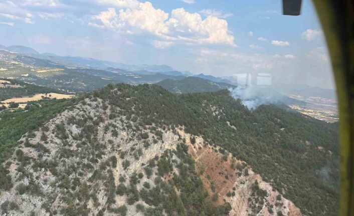 Bolu’da çıkan orman yangını büyümeden kontrol altına alındı