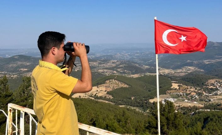 Bozdoğan’da ormanlar gözetleniyor