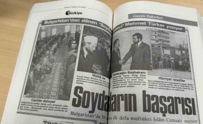 Bulgaristan Türk Edebiyatı’nın yaşayan en önemli temsilcilerinden Mehmet Türker’e ‘Özgürlüğün Peşinde Bir Ömür’ kitabı armağan edildi