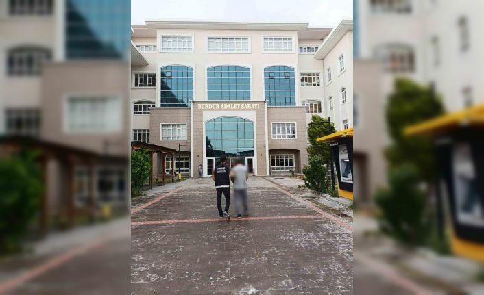 Burdur’da üzerinde uyuşturucu madde çıkan şüpheli tutuklandı