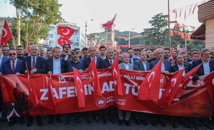 Bursa’da 15 Temmuz şehitleri anıldı