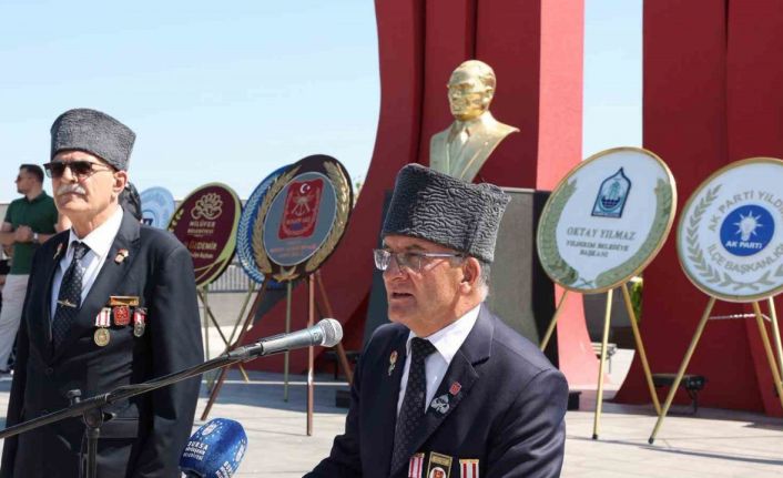 Bursa’da Kıbrıs Barış Harekâtı’nın 51. yıl dönümü töreni