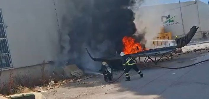 Bursa’da tekstil fabrikasında büyük yangın