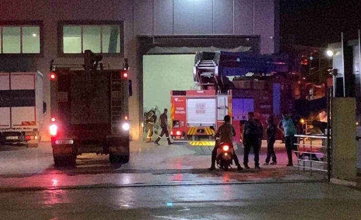 Bursa’da tekstil fabrikasında yangın