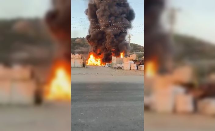 Bursa’da yine hurdacı yangını, yine çevre felaketi