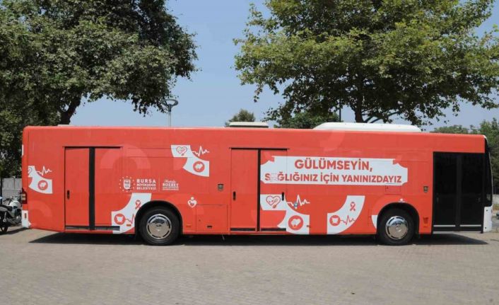 Büyükşehir, ‘Sağlık Otobüsü’ projesini hayata geçirdi