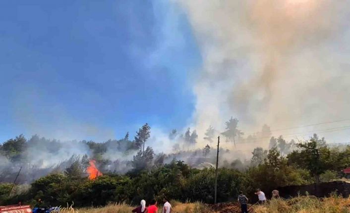 Büyükşehir’in dağıttığı yangın tankerleri görevde