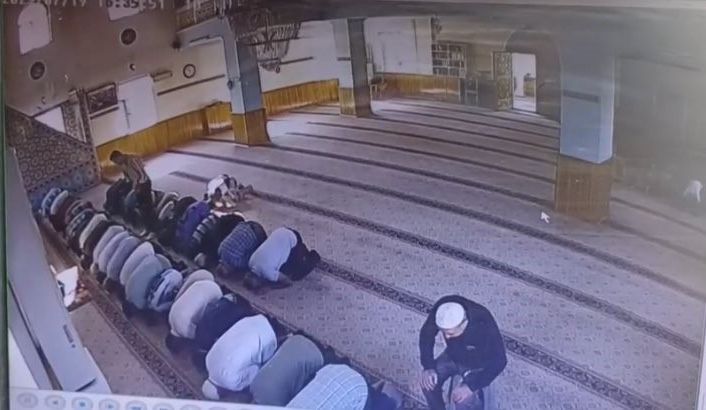 Camideki cinayetin görüntüleri ortaya çıktı